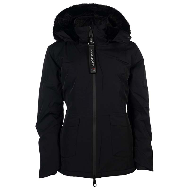 Langer wasserdichter und winddichter Damen-Reitmantel HKM – Modell Minnesota - 3428
