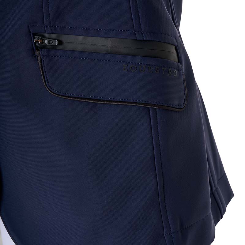 Equestro Turnierjacke für Mädchen aus wasserabweisendem Funktionsstoff - 9806