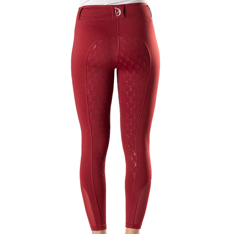D-istinto orchidea sommer-reitleggings mit vollsilikon-grip für mädchen - 2232