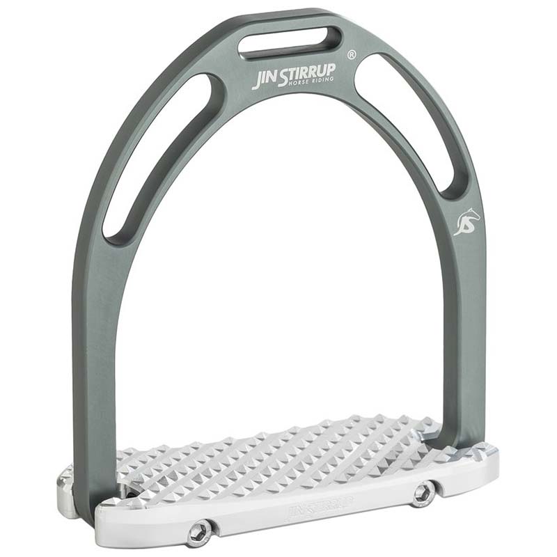 Aluminium Jin Stirrup Anatomic Matt Steigbügel - 3121