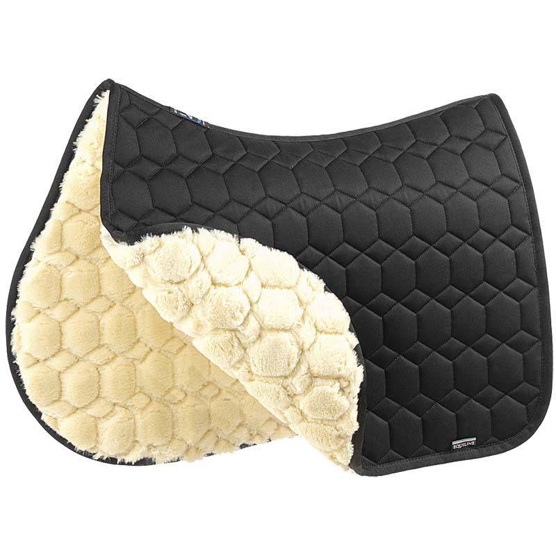 Equiline Englisch-Sattel mit Ecological Lammfell Futter Mod. Exatron - 3018