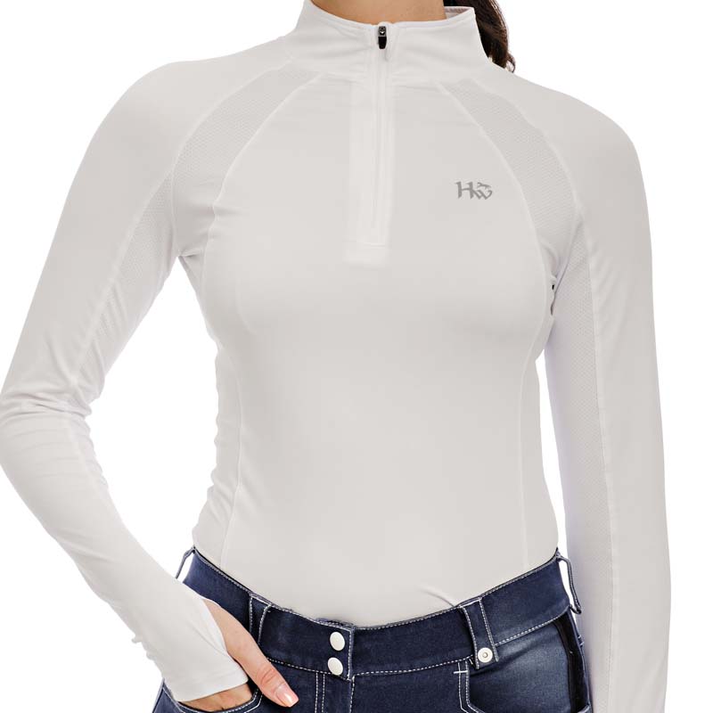 Technische Winter Horseware Aveen Top Base Layer für Damen Langarm - 9527