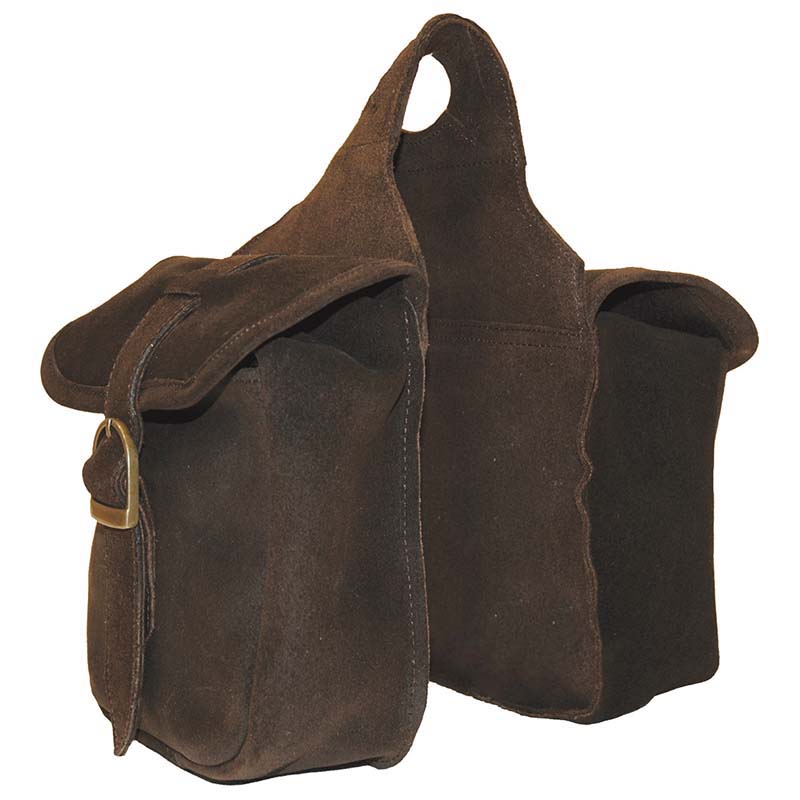 Vorderen satteltasche reiten leder - 0256