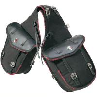 PIONEER HINTEN SATTELTASCHEN DOUBLE BAUMWOLLE UND LEDER