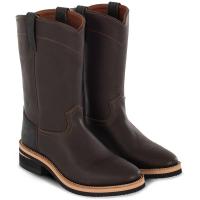  WESTERN-STIEFEL ABSEILEN POOL'S TWO-TONE BRAUN NUBUKLEDER