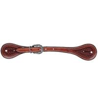 TATTINI WESTERNBAND FÜR SPOREN MIT KORBDEKORATIONEN