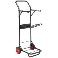 FARBIGER SATTEL UND TACK TROLLEY