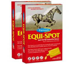 ZWEITEILIGES SET ARTIKEL 0862 FARNAM EQUI-SPOT INSEKTENSCHUTZ SPOT-ON FÜR PFERDE 6x10ml - 8311