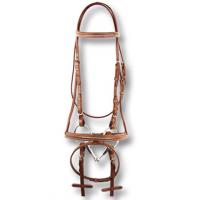 EQUESTRO DECO ENGLISH BRIDLE ITALIENISCHEN LEDER MEXICAN MODELL