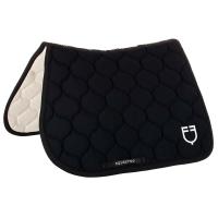EQUESTRO JUMPING GESTEPPTES SATTELPAD BLACK LINE EDITION - 3626