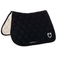 EQUESTRO JUMPING GESTEPPTES SATTELPAD BLACK LINE EDITION