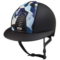 KEP ITALIA HELM Cromo 2.0 VIKINGS SCHWARZ MATT BLAU EINSATZ - 3312