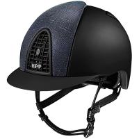 HELM KEP ITALIA CROMO TEXTILE BLACK FRONT GLITTER GALASSIA