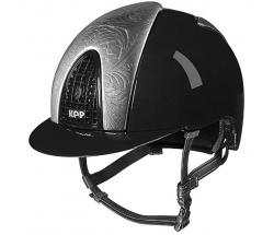 HELM KEP ITALIA CROMO METAL BLACK FRONT AND REAR ARGENTO FLOREALE - 3351