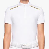 DAMEN COMPETITION POLO CAVALLERIA TOSCANA R-EVOLUTION JERSEY TURTLENECK ZIP
