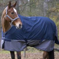 WASSERDICHTE WOLLDECKE FÜR PFERD UND PONY OHNE AUFLADUNG