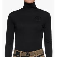 CAVALLERIA TOSCANA PERFORMANCE-WOLLPULLOVER MIT ROLLKRAGEN FÜR DAMEN