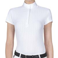 EQUILINE AMBERK LADIES RENNPOLO-SHIRT KURZHÜLSE