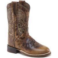 WESTERN DAMEN UND JUNIOR STIEFEL OLD WEST AGED EFFECT