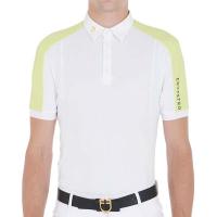 HERREN EQUESTRO COMPETITION POLO SHIRT MIT KNÖPFEN KURZARM