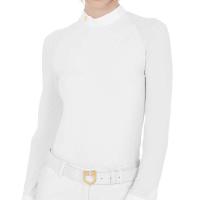 WETTKAMPF POLOSHIRT EQUESTRO MESH LANGARM DAMEN