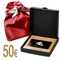 MYSELLERIA GESCHENKKARTE VON Euro 50.00 Weihnachtspaket