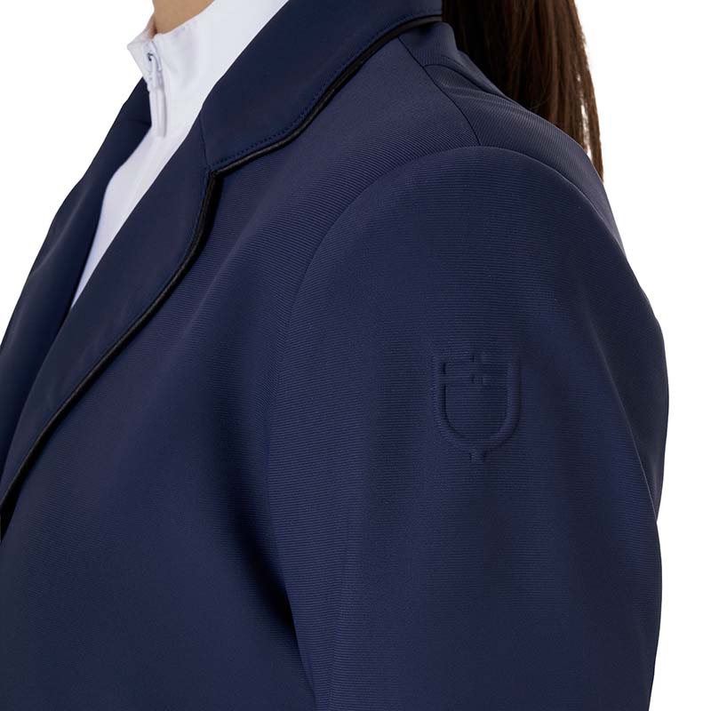 Equestro Turnierjacke für Mädchen aus wasserabweisendem Funktionsstoff - 9806