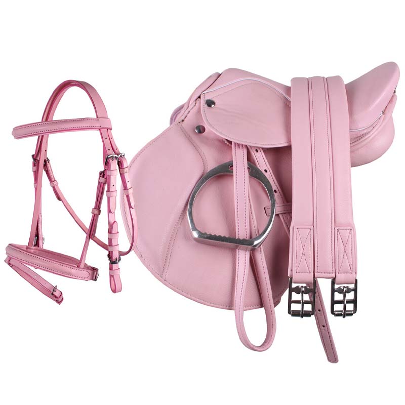 Komplettes pony-sattelset 13'' für kinder - 8166
