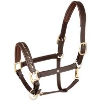 HALFTER AUS LEDER Modell CRYSTAL