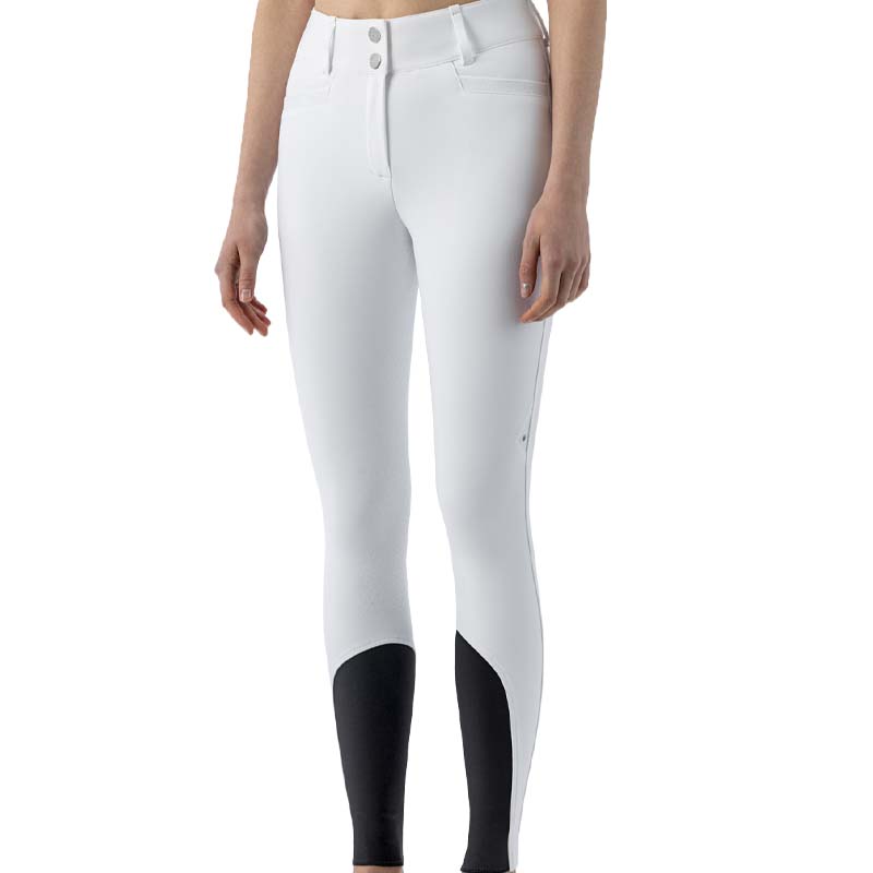 Equiline damenreithose crystalef mit full grip, glitzerdetails und hohem bund - 3819