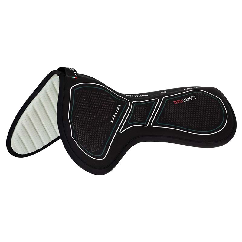 Sattelunterlage mit hinterem keil acavallo zero impact mf sublime