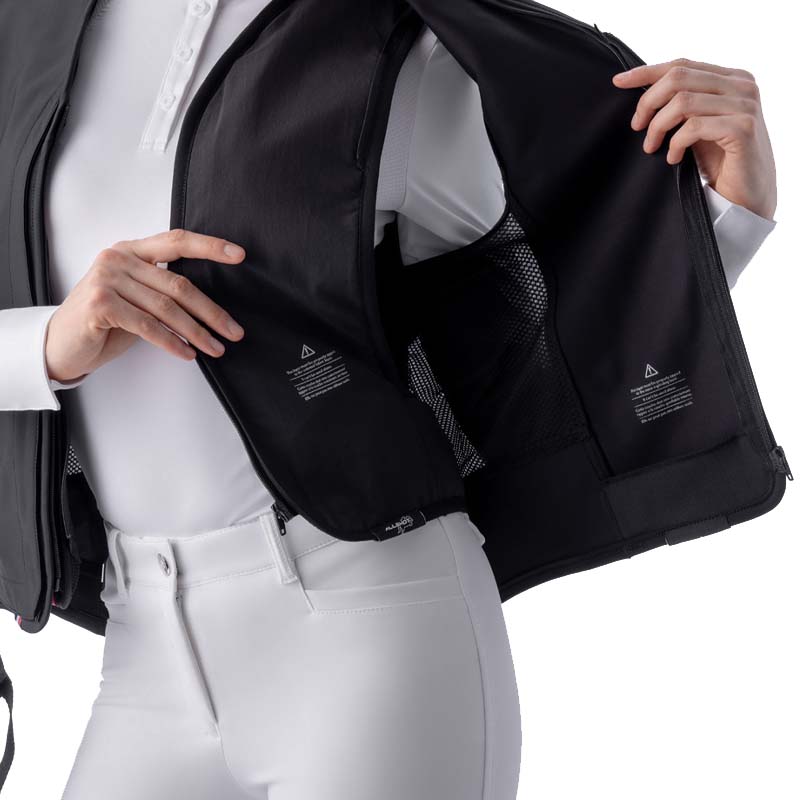 Equiline BELMOVE Strass L2 Airbag-Sicherheitsweste für Springreiten - 5551