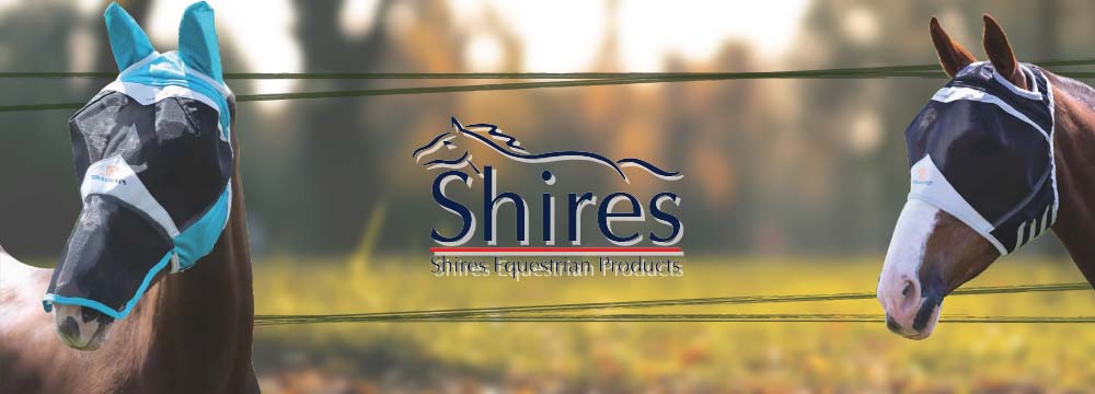 SHIRES Masken: Es ist Zeit, Ihr Pferd vor Insekten zu schützen!