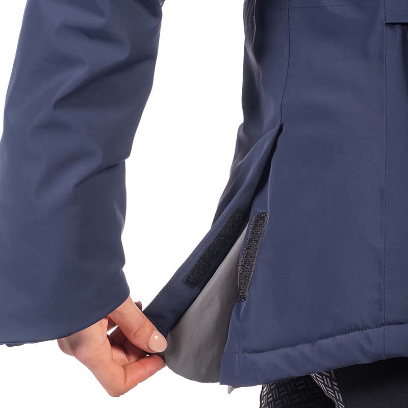 Langer wasserdichter und winddichter Damen-Reitmantel HKM – Modell Minnesota - 3428