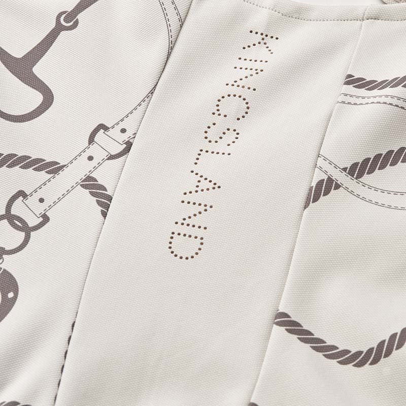 Training Damen-Poloshirt ohne Ärmel Kingsland KL Larissa mit Muster - 9358