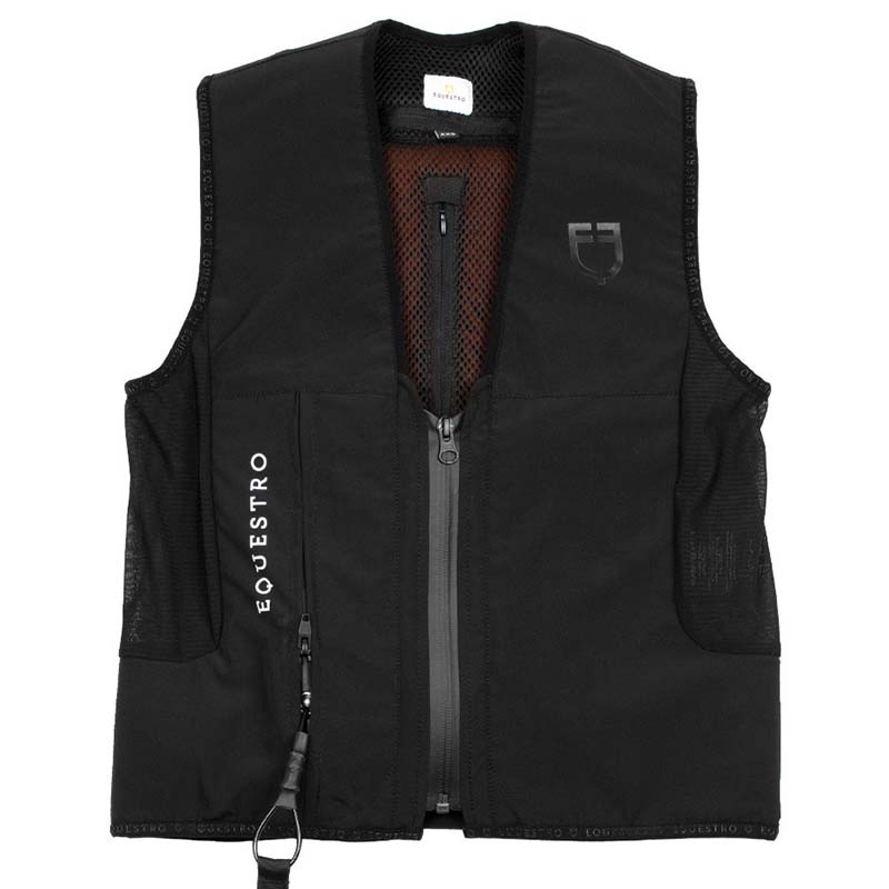 Unisex Airbag-Reitweste Equestro mit Level-2-Rückenprotektor - 2033