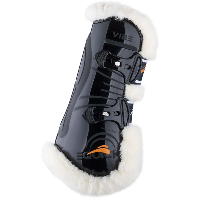 eQuick Vibe Front Fluffy Gamaschen mit Kunstwollfutter - 1619