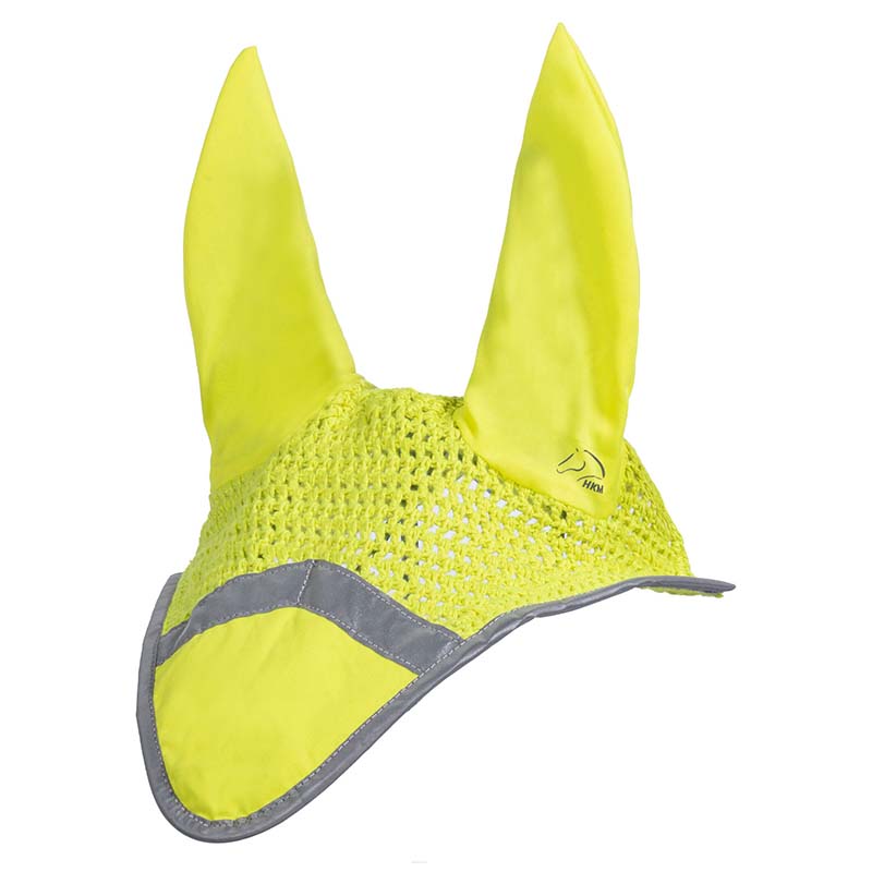 Reflektierende Fliegenhaube für Pferde von HKM - 0691