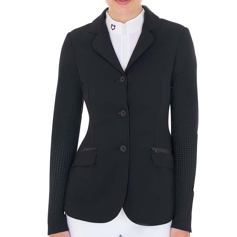 Damen Equestro Mesh Wettbewerbs-Showjacke