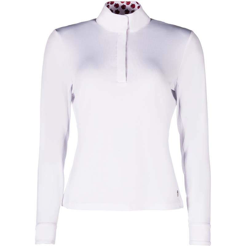 HKM HUNTER Damen Turniershirt Langarm