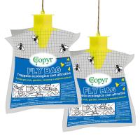 SATZ VON 2 art.6240 FLY BAG ÖKOLOGISCHER FÄNGER
