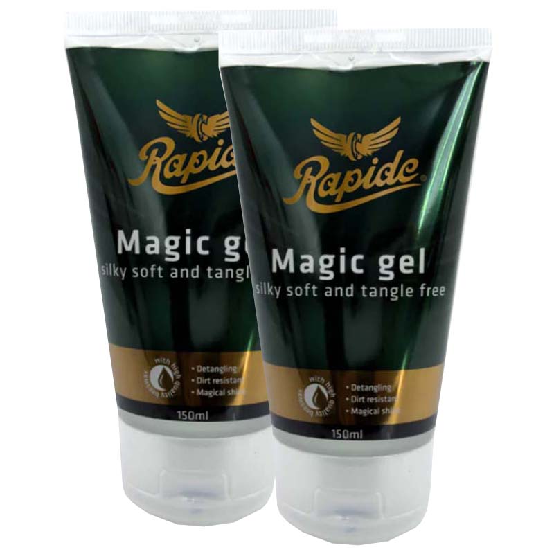 Satz 2 Art. 0866 Stück Magic Gel Creme für Bessere Kämmbarkeit von Schwanz und Mähne - 8303