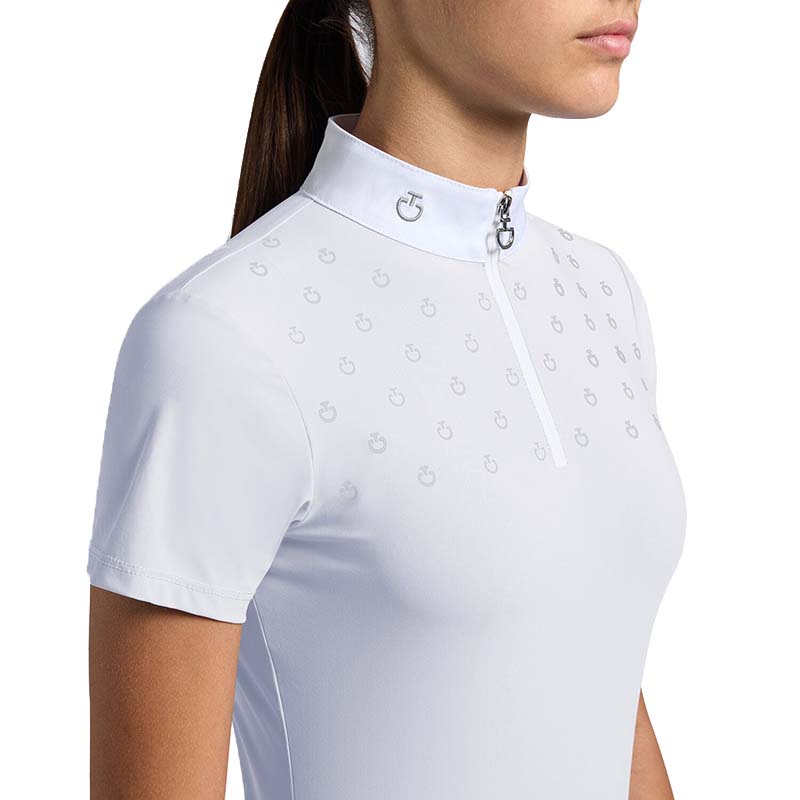 Cavalleria Toscana Turnierpolo für Mädchen mit Logo-Print