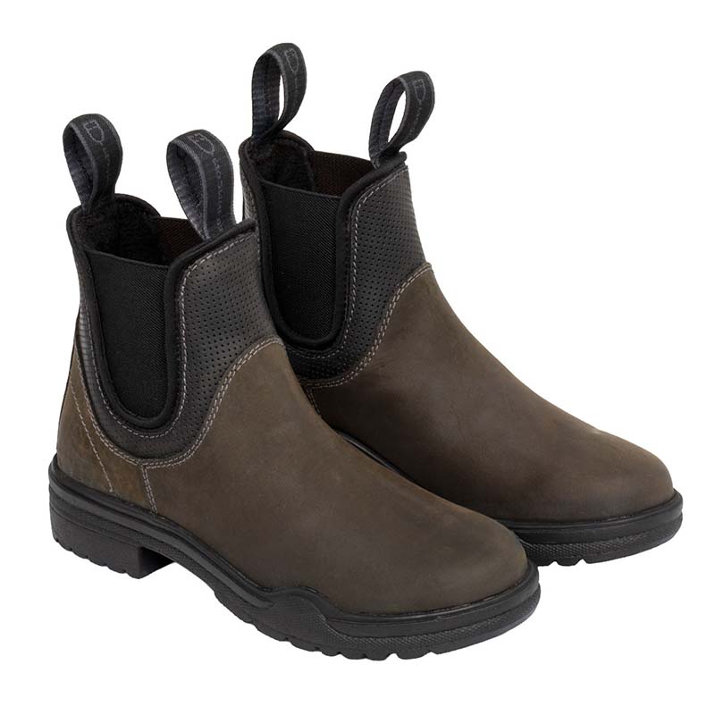 Equestro NYX Jodhpur-Stiefeletten aus wasserdichtem Nubukleder - 3461