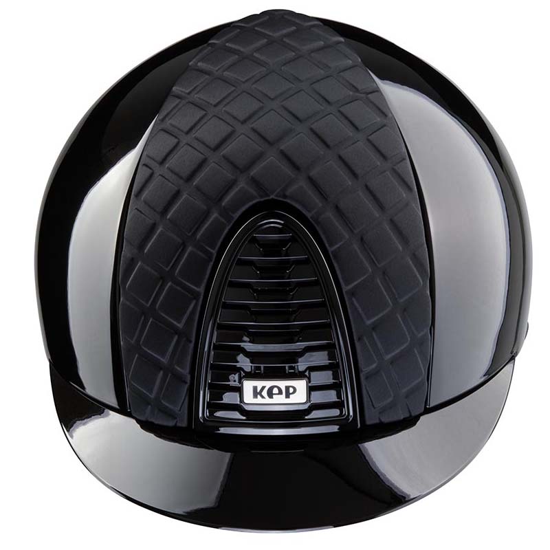 KEP Italia Cromo 2.0 Polish Reithelm mit Satin - Milano Kollektion - 3431