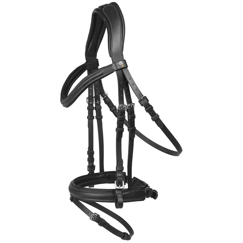 Anatomische Trense Waldhausen X-Line Stockholm mit Schwedischem Reithalfter - 2336